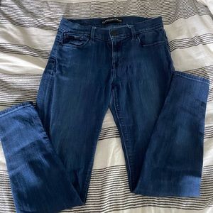 Express high rise jean leggings size 6